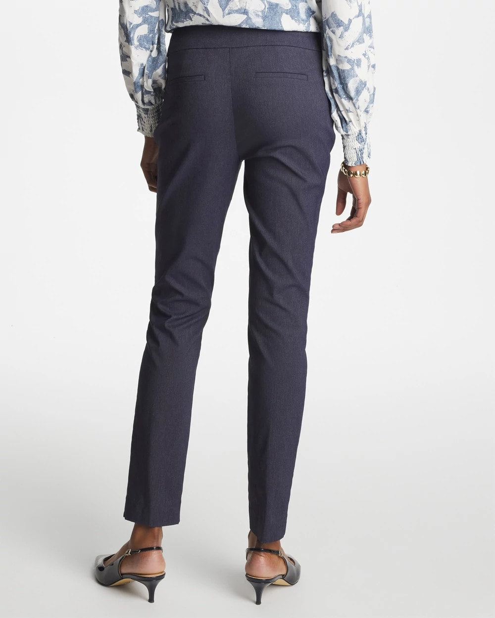 Chico's Customer Favorite - Indigo Brigitte™ Slim Pull-On Ankle Pants Indigo