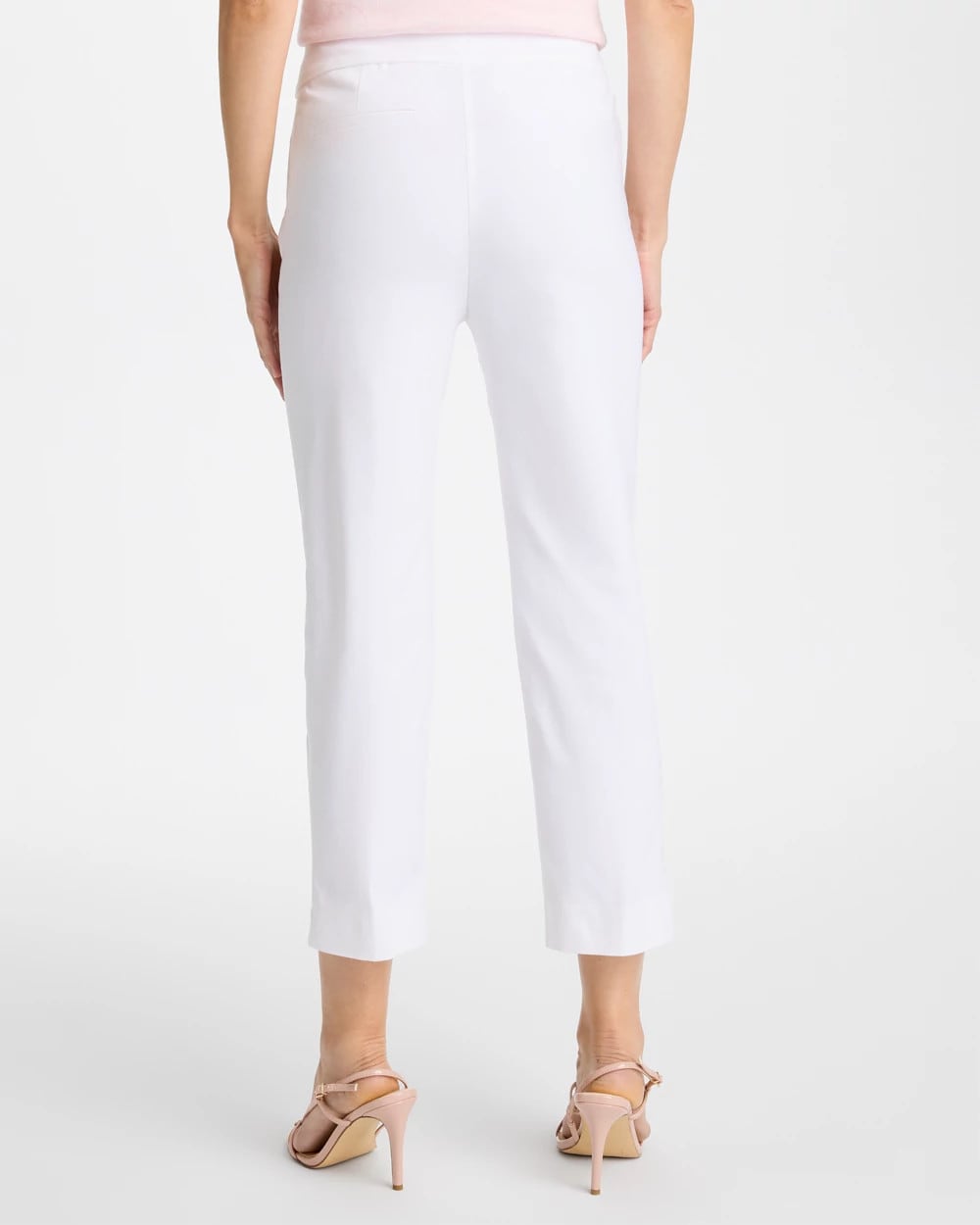 Chico's Essential - Brigitte™ Pull-On Cropped Pants Alabaster
