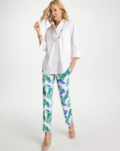 Chico's Smart Buy - Brigitte™ Straight Whisp Crop Amparo Blue