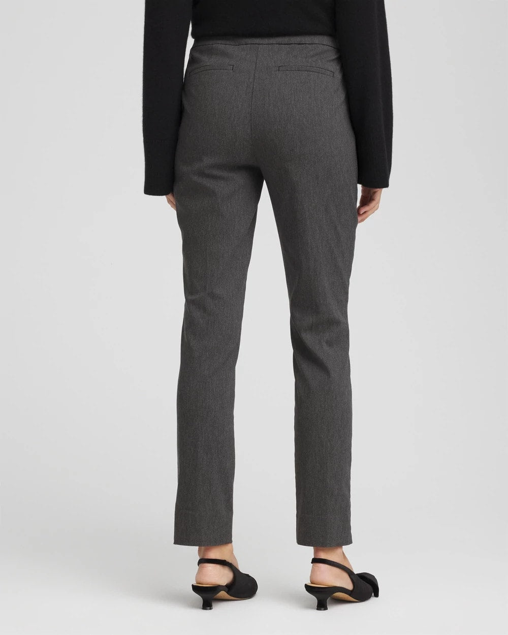 Chico's Hot Sale - Brigitte™ Slim Ankle Pants Graphite Heather Gray