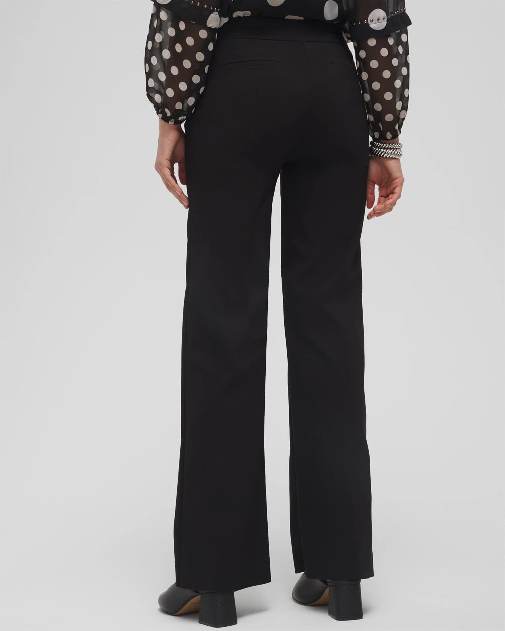 Chico's Deals - Brigitte™ Slim Wide-Leg Pants Black