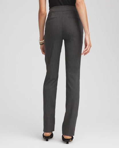 Chico's Trending - Brigitte™ Slim Full-Length Pants Graphite Heather Gray