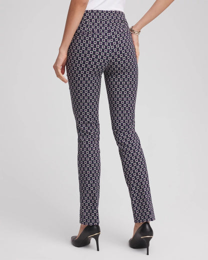 Chico's Recommended - Brigitte™ Chain Connection Slim Pants Passport Blue
