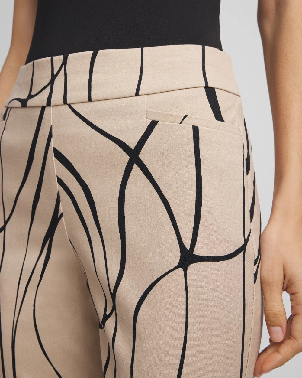 Chico's Trusted - Brigitte™ Golden Leaf  Slim Ankle Pants Champagne Fizz