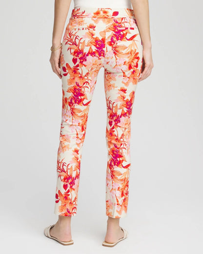 Chico's Featured - Brigitte™ Slub Ankle Pants Sunset Peach