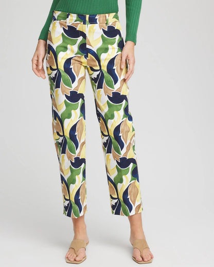 Chico's Top Pick - Emme Straight Mod Cropped Pants Alabaster
