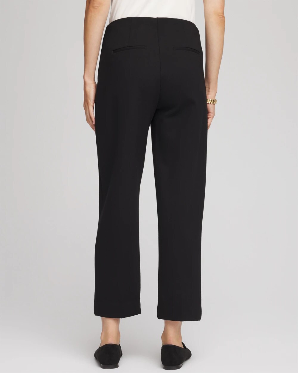 Chico's Value - Juliet Relaxed Tapered Ankle Pants Black