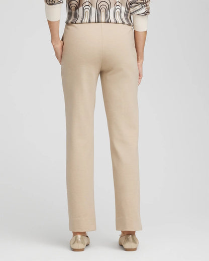 Chico's Best Seller - Juliet Straight Ankle Pants Taupe Heather