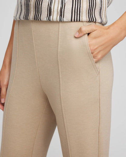 Chico's Best Seller - Juliet Straight Ankle Pants Taupe Heather