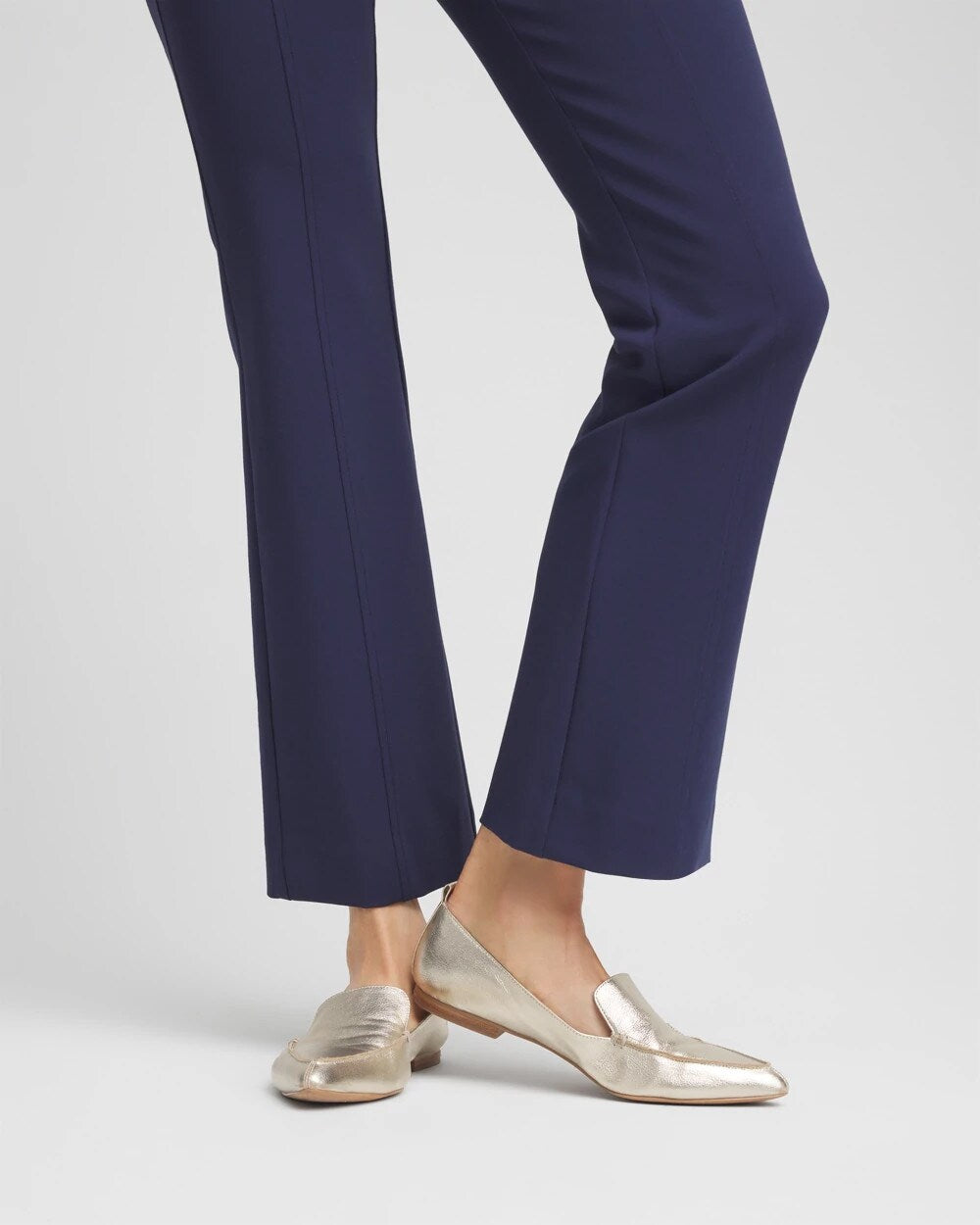 Chico's Best Seller - Lightweight Juliet Kick Flare Pants Passport Blue