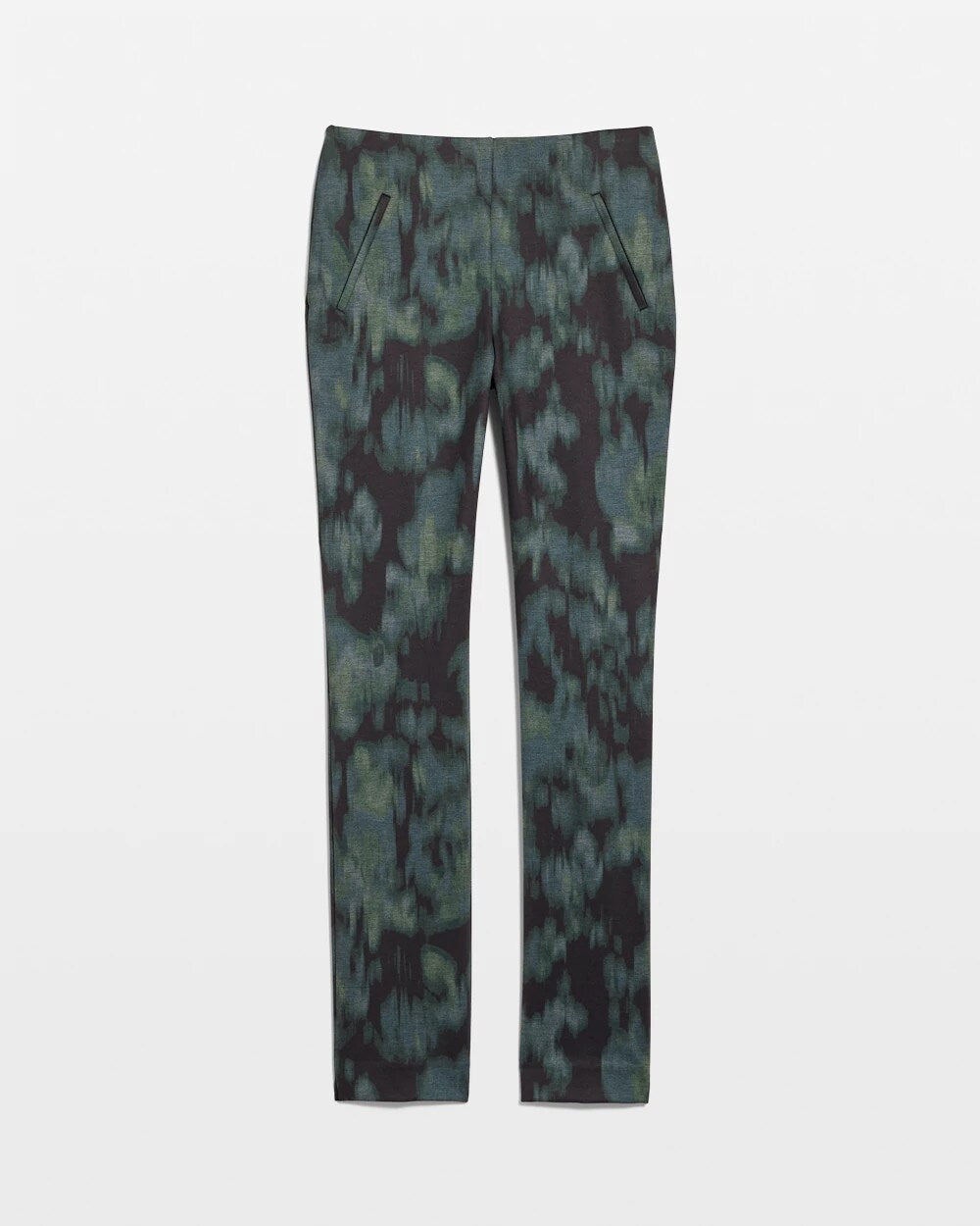 Chico's Premium - Brinkly Blur Juliet Slim Ankle Pants Black