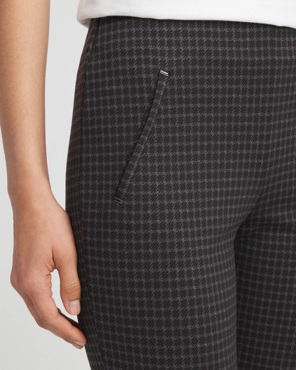 Chico's Best Price - Juliet Tonal Check Ankle Pants Black