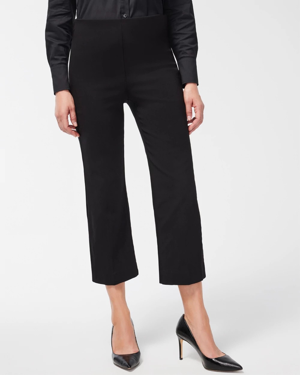 Chico's Best Seller - Juliet Kick Flare Pants Black