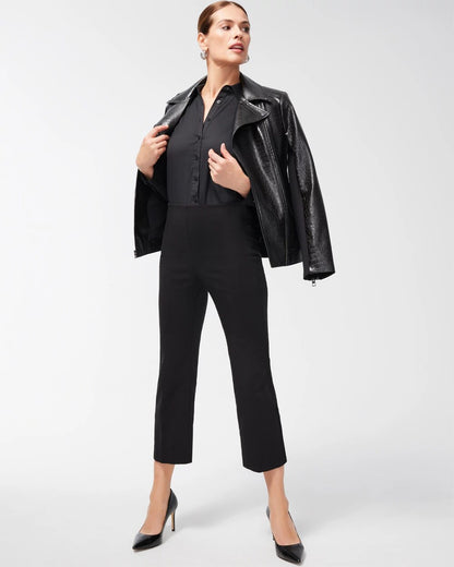 Chico's Best Seller - Juliet Kick Flare Pants Black