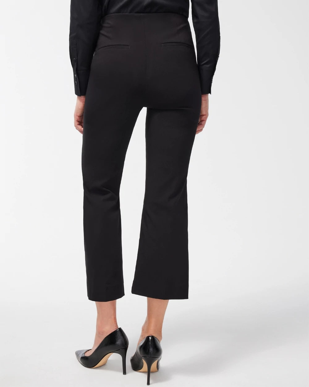 Chico's Best Seller - Juliet Kick Flare Pants Black