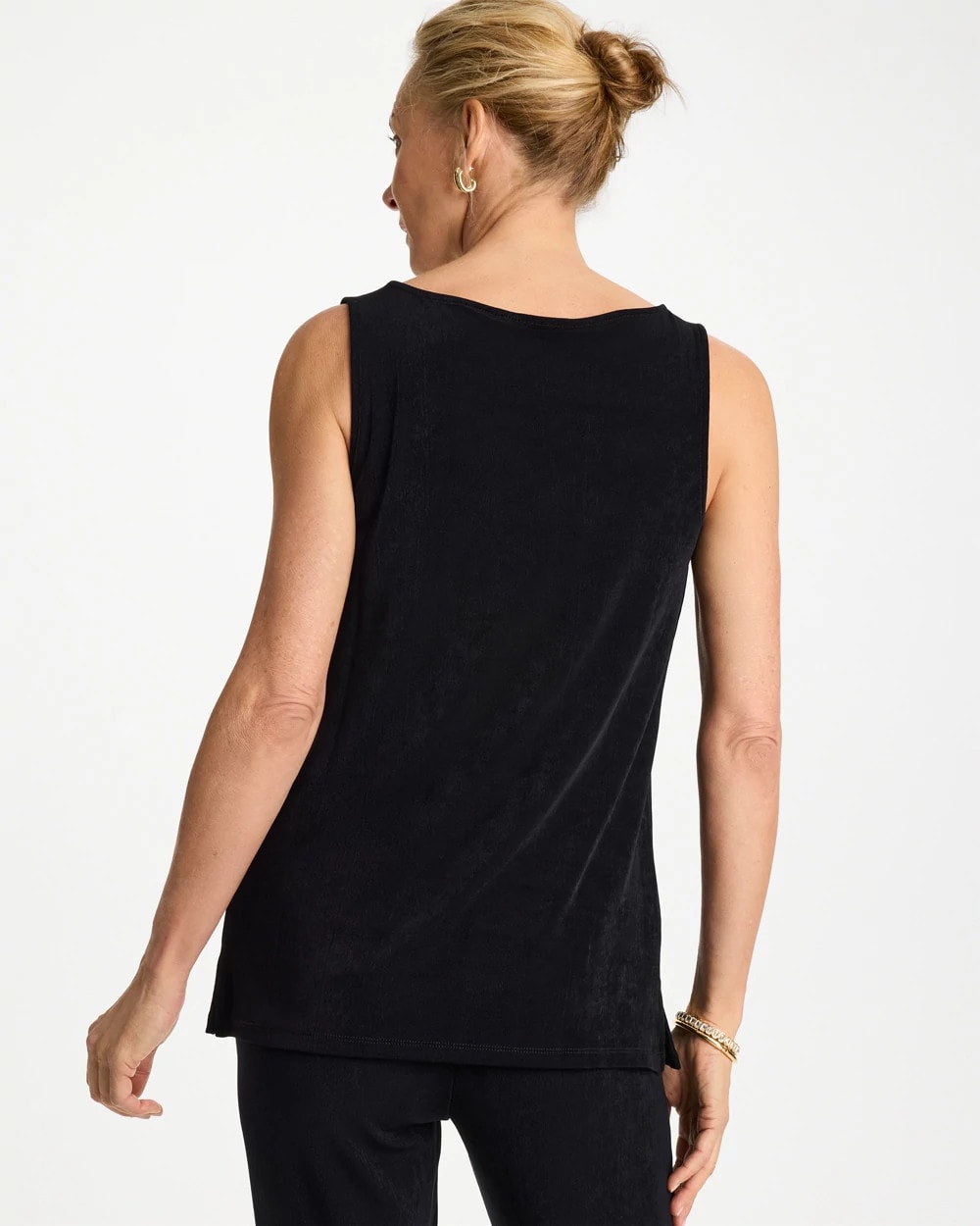 Chico's Deals - Travelers™ Classic Side-Slit Tank Travelers Black