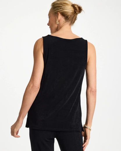 Chico's Deals - Travelers™ Classic Side-Slit Tank Travelers Black