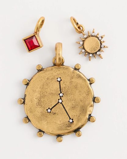 Chico's Sale - Cancer Zodiac Charm Pendant Mixed Metals