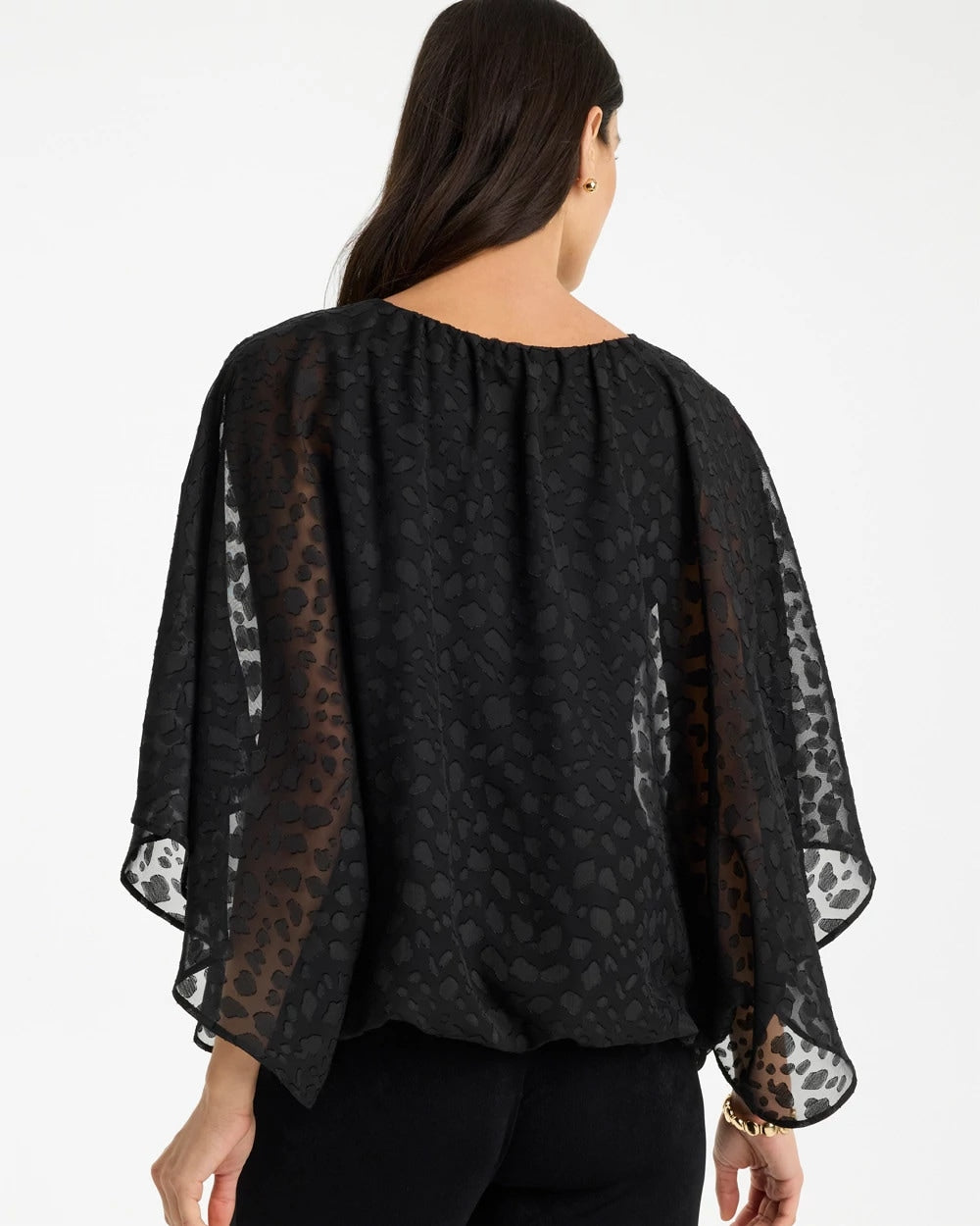 Chico's Featured - Travelers™ Bubble Hem Top Travelers Black