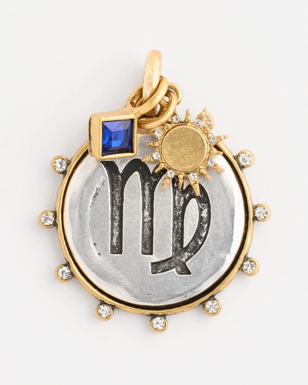 Chico's Premium - Virgo Zodiac Charm Pendant Mixed Metals
