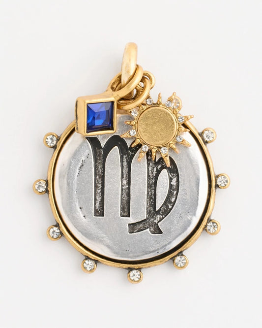 Chico's Premium - Virgo Zodiac Charm Pendant Mixed Metals