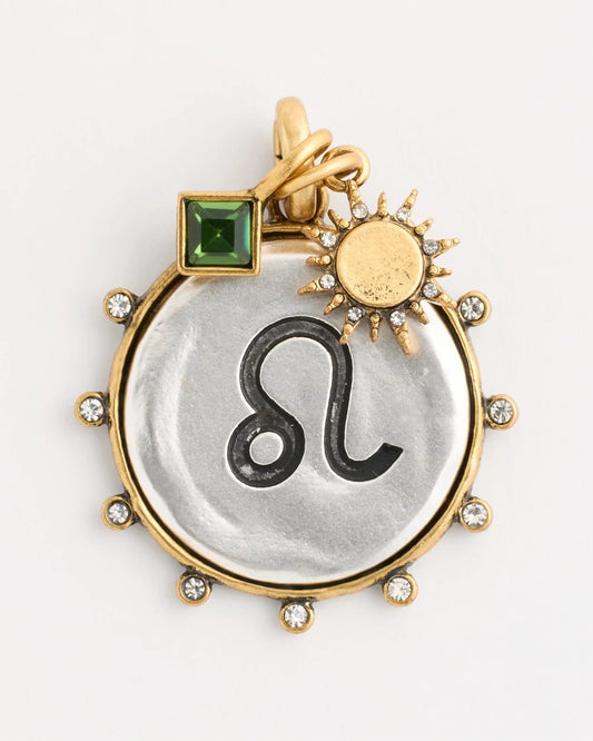 Chico's Classic - Leo Zodiac Charm Pendant Mixed Metals