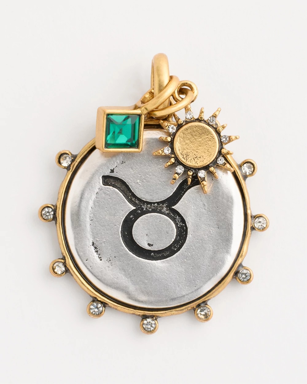 Chico's Trending - Taurus Zodiac Charm Pendant Mixed Metals