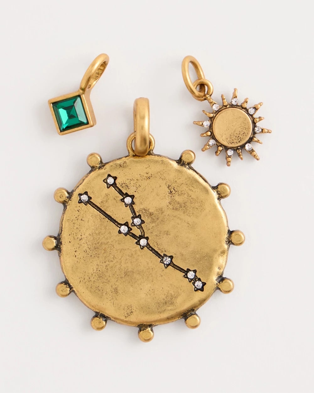 Chico's Trending - Taurus Zodiac Charm Pendant Mixed Metals