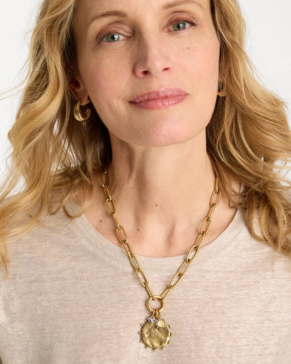 Chico's Sale - Aquarius Zodiac Charm Pendant Mixed Metals