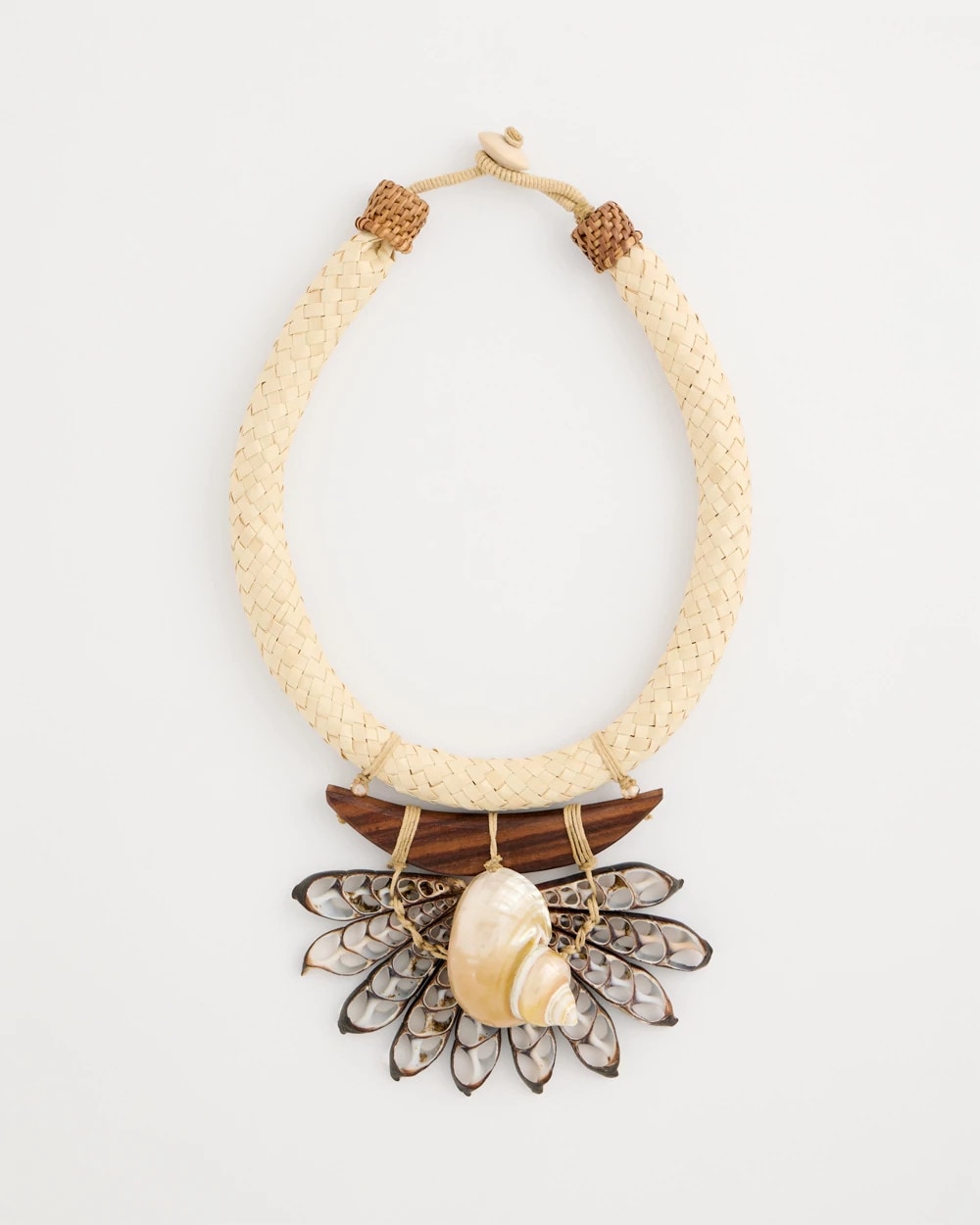 Chico's Trending - Chico's x Romi Marina Pendant Bib Necklace Neutral