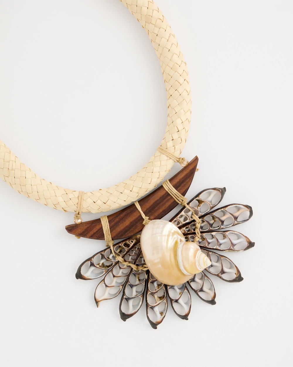 Chico's Trending - Chico's x Romi Marina Pendant Bib Necklace Neutral