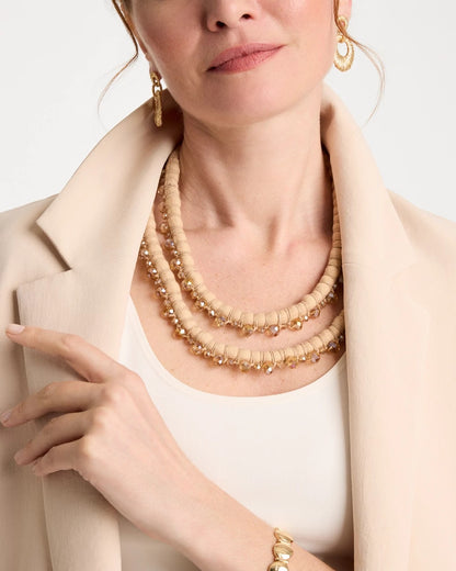 Chico's Great Value - Chico's x Romi Casper Necklace Beige