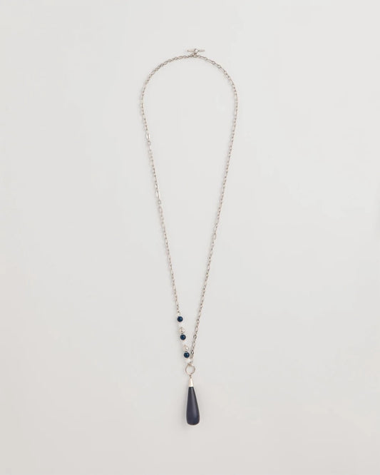Chico's Best Price - Siren Teardrop Pendant Necklace Blue