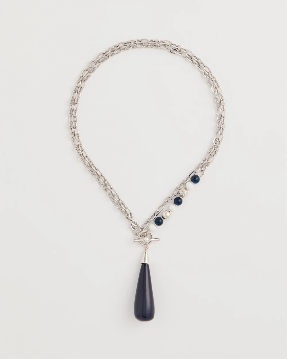 Chico's Best Price - Siren Teardrop Pendant Necklace Blue