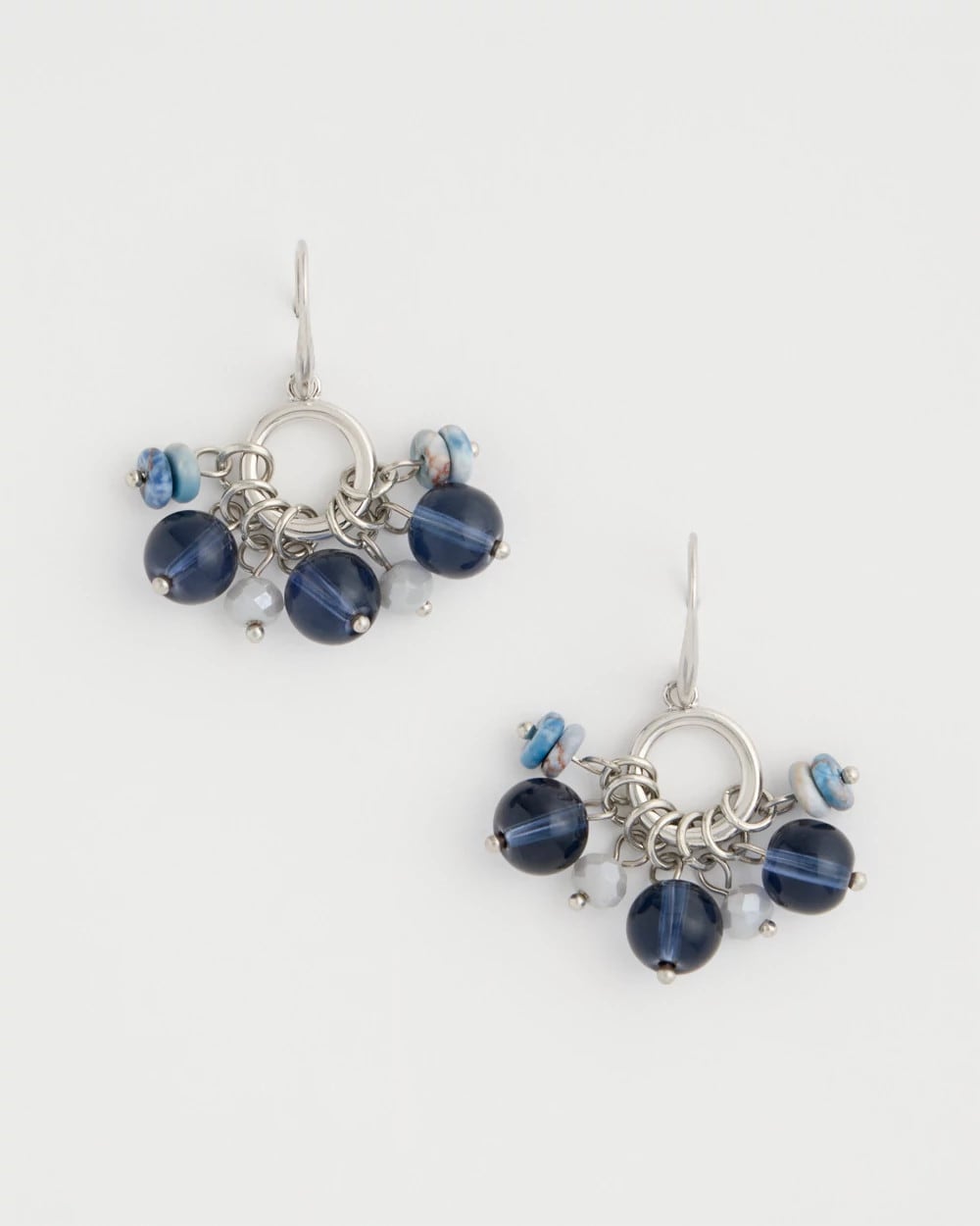 Chico's Discount - Sodalite Siren Cluster Earrings Blue