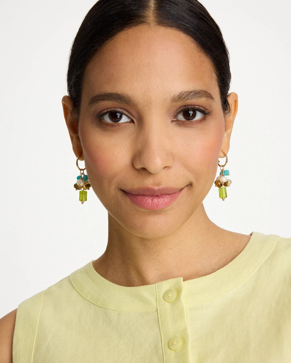 Chico's Popular - Multi-Colored Cluster Earrings Multi