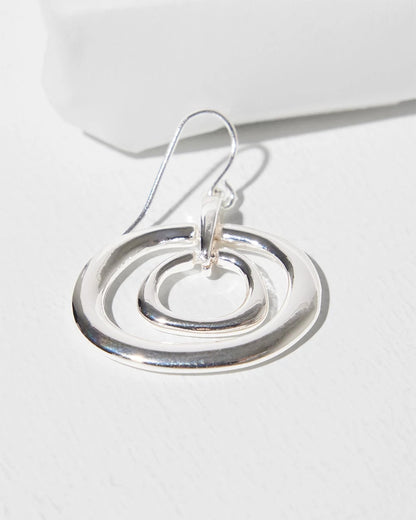 Chico's Best Price - Silver Tone Drop Pendant Earrings Silver
