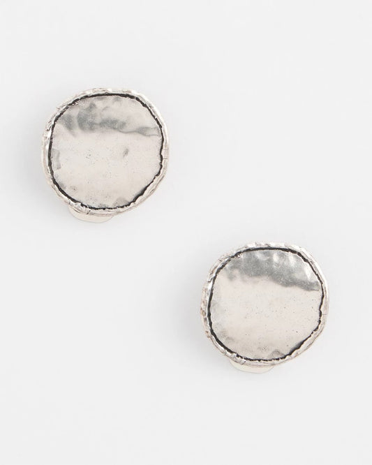 Chico's Discount - No Droop™ Silver Tone Clip-On Earrings Silver