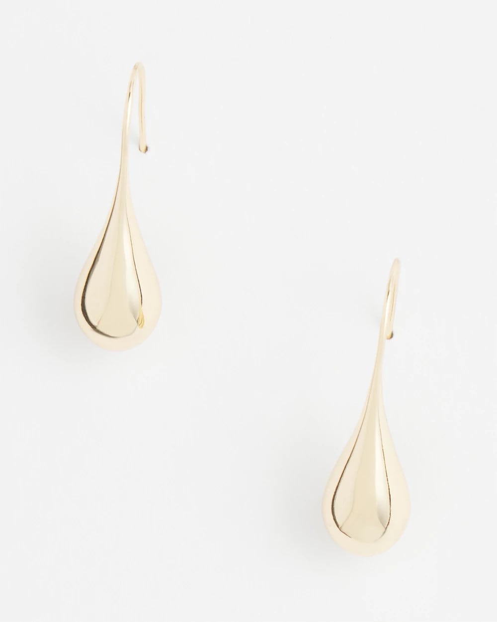 Chico's Smart Buy - No Droop™ Gold Tone Teardrop Threader Earrings Gold