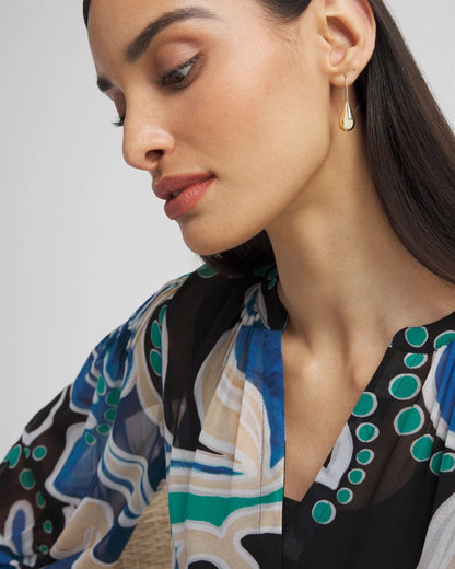 Chico's Smart Buy - No Droop™ Gold Tone Teardrop Threader Earrings Gold