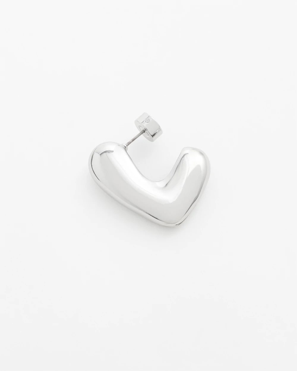 Chico's Popular - No Droop® Silver Tone Mini Hoops Silver