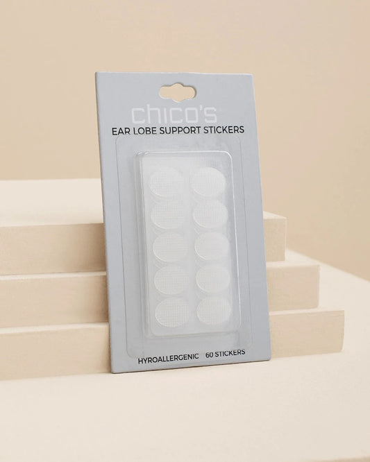 Chico's Popular - Ear Lobe Support Stickers White