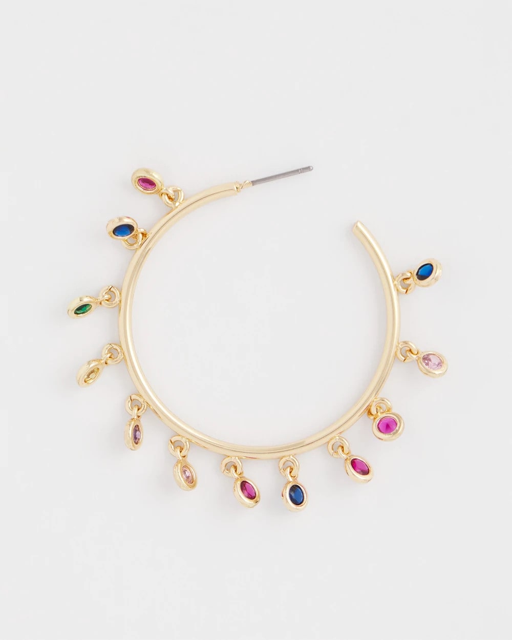 Chico's Popular - Multi-Color Hoop Earrings Multi