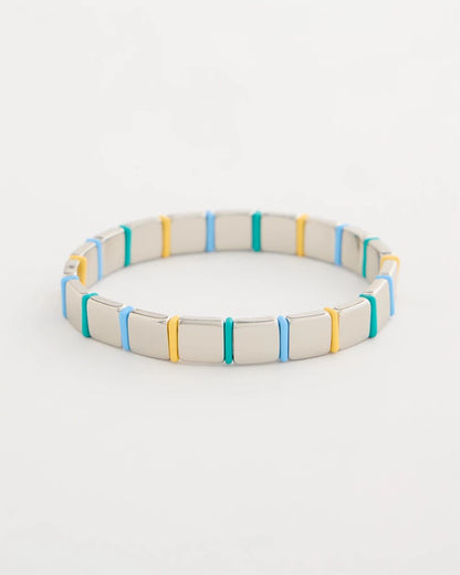Chico's Trusted - Glam Teal Slice Stretch Bracelet Teal