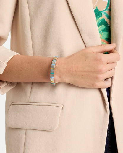 Chico's Trusted - Glam Teal Slice Stretch Bracelet Teal