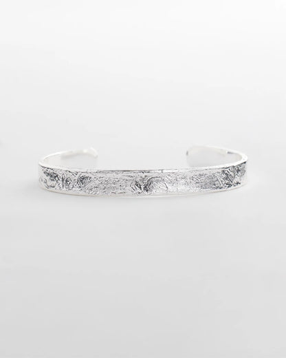 Chico's Great Value - Silvertone Flexible Cuff Bracelet Silver