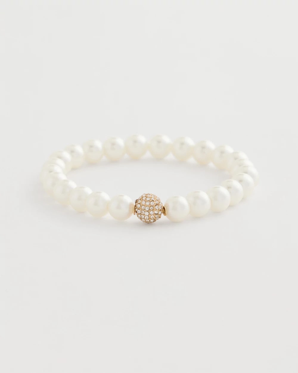Chico's Trusted - Pearlescent Stretch Hero Bracelet Pearl
