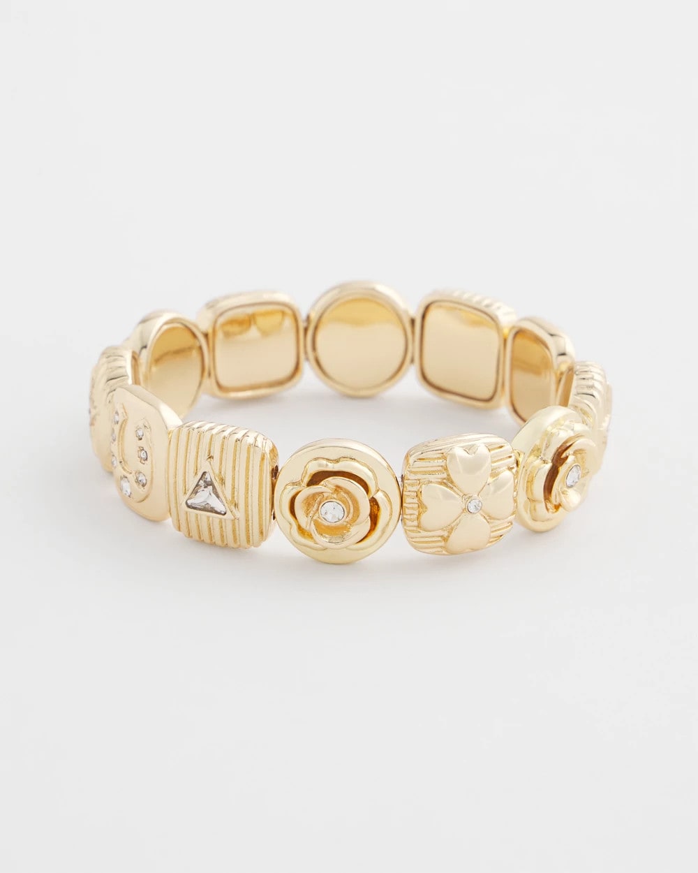 Chico's Smart Buy - Stretch Lucky Charm Bracelet Gold