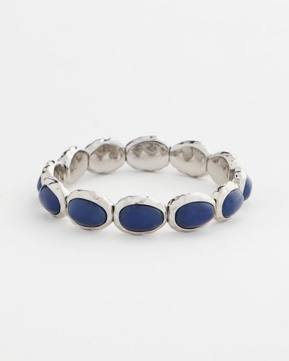 Chico's Exclusive - Blue Large Stretch Bracelet Blue