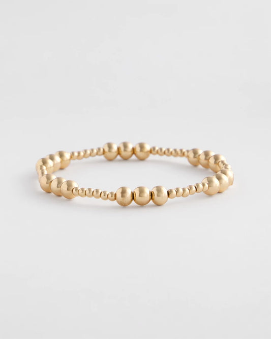 Chico's New - Gold-tone Small Bead Stretch Bracelet Gold